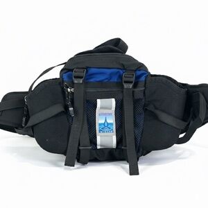 Gregory Vintage Waist Pack Made in USA Black Blue